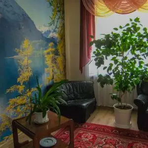 Холл в санатории Кавказ в городе Кисловодске - фотография