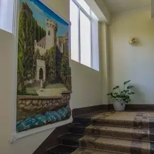 Лестница в санатории Кавказ в городе Кисловодске - фотография