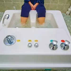 Вихревые ванны в санатории Кавказ в городе Кисловодске - фотография