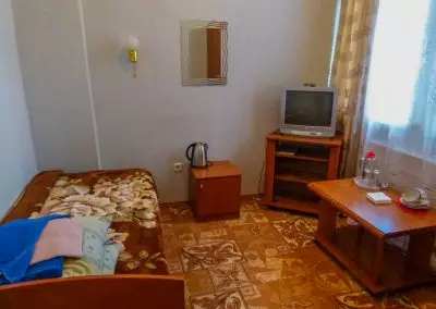 Одноместный эконом в санатории Кавказ в городе Кисловодске - фотография